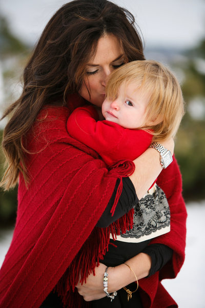 Safe & Warm | Mother Daughter Portrait | Traverse City