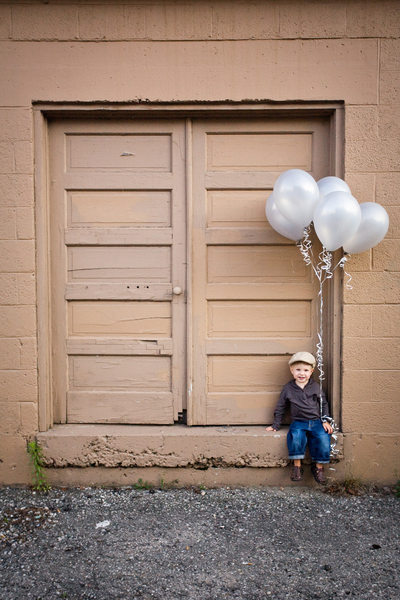 Birthday Balloons | Urban Kids Portrait | Downtown TC