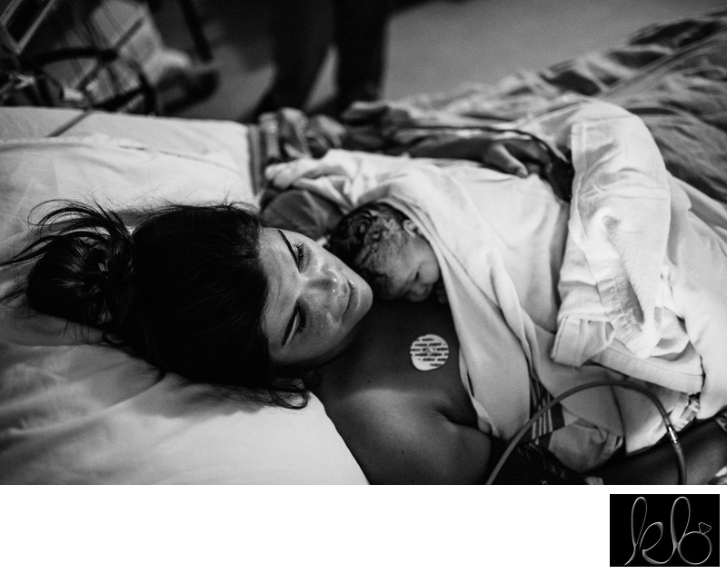 Birth Session in Langley 