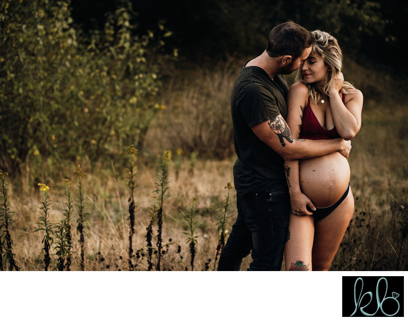 Photos of Intimate Maternity Shoot