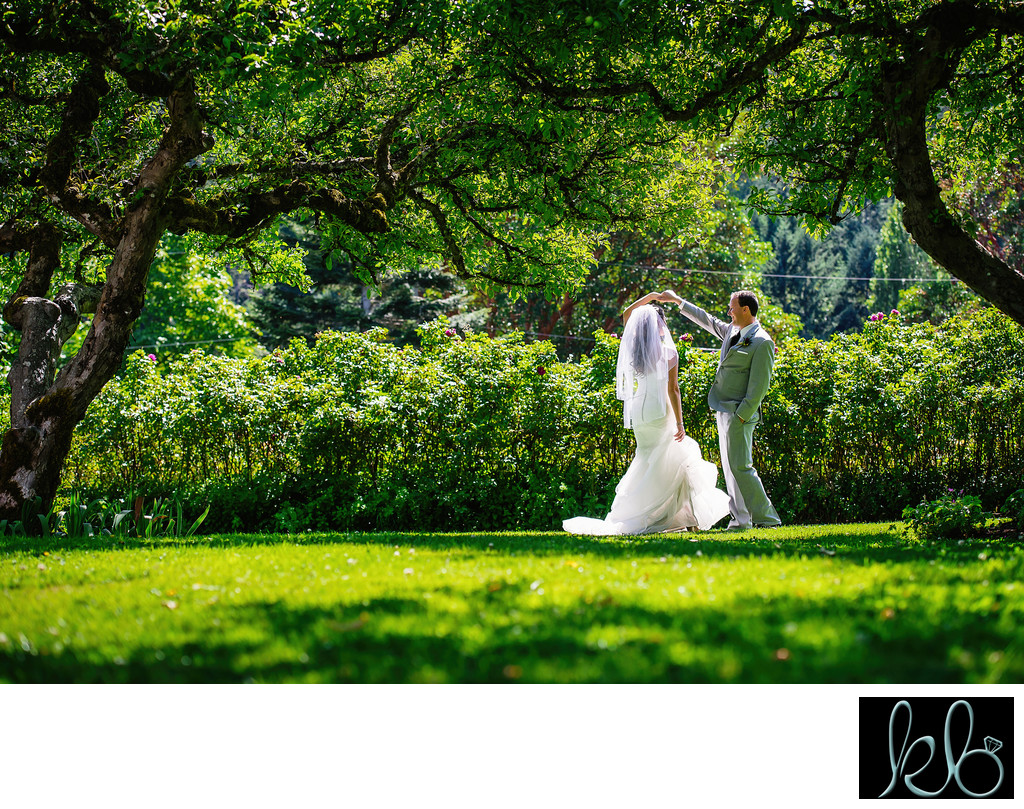 Wedding Ceremony at Starling Lane Vineyard