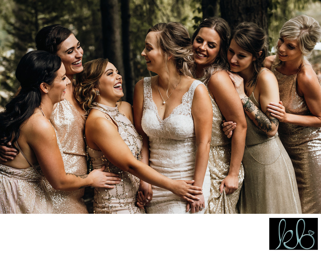 Blush Bridesmaid Dresses 