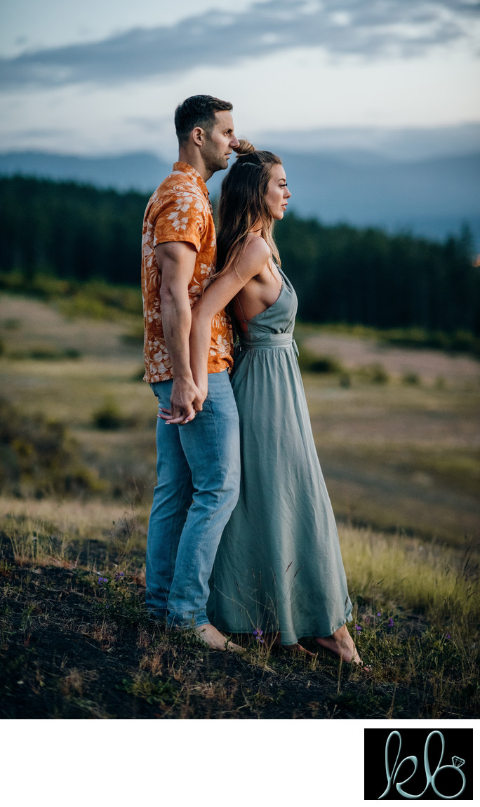 Intimate Fort Langley Engagement