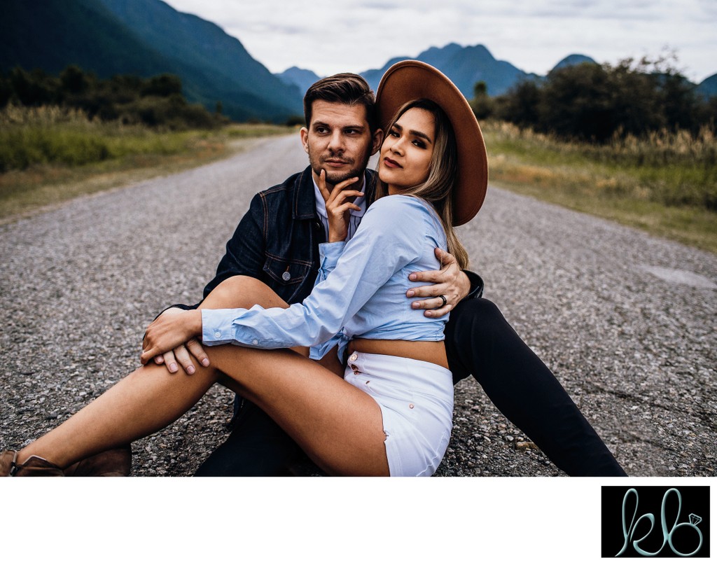 Sexy Engagement Photos in Pitt Meadows