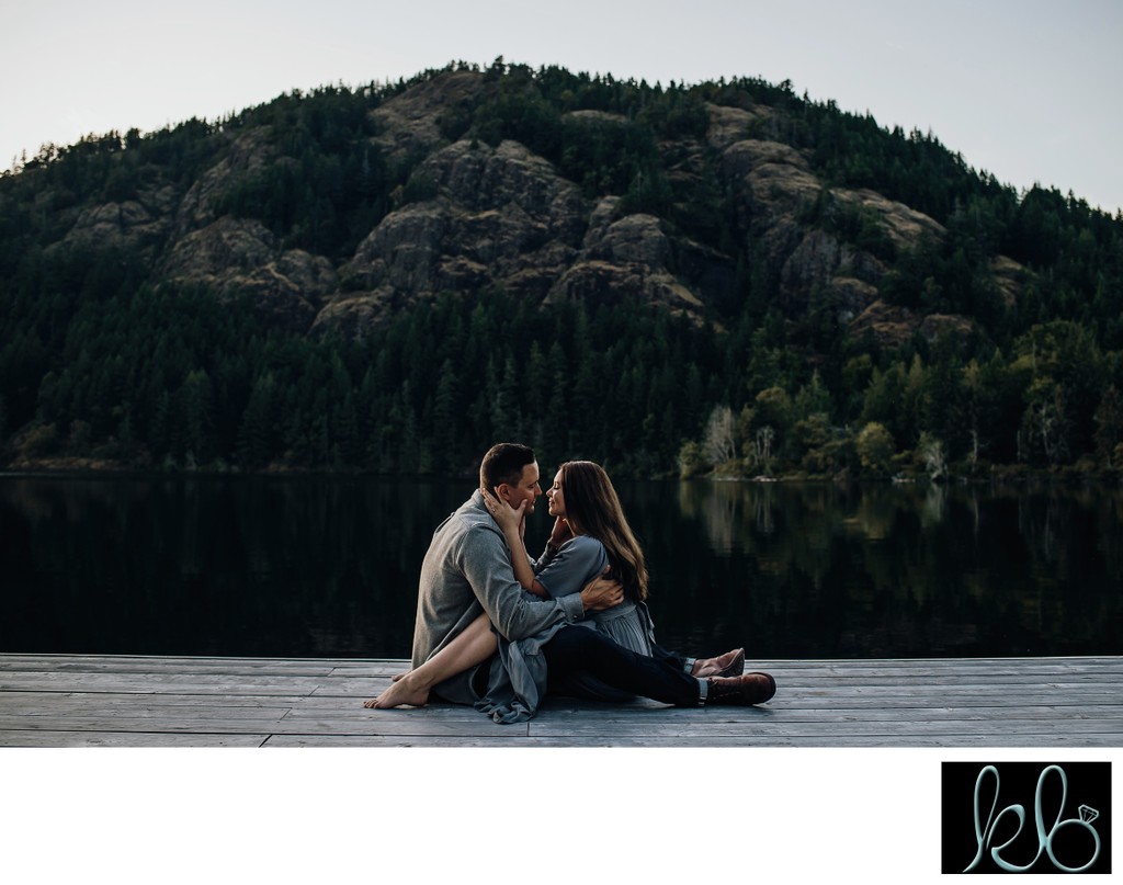 Cottage Engagement Session on Vancouver Island