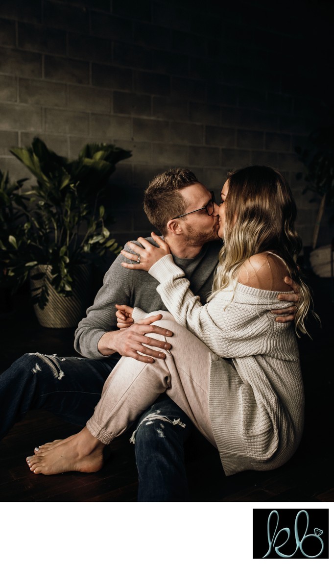 Cozy Indoor Couple Session