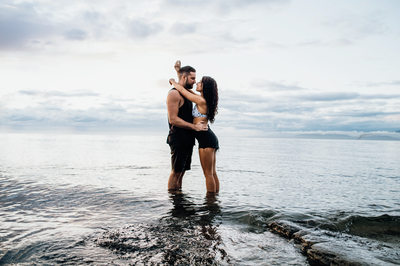 Sexy Couple Shoot in White Rock