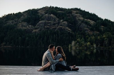 Cottage Engagement Session on Vancouver Island