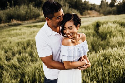 Summer Couple Photo of Mom and Dad 