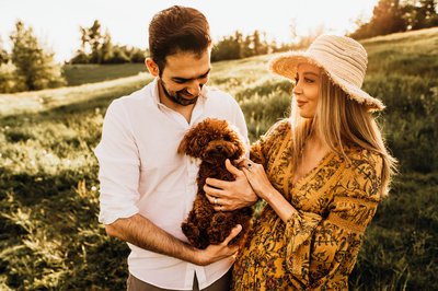 Langley Maternity Session with Dog