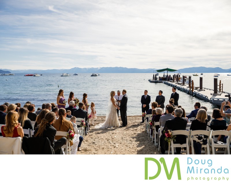 Hyatt Lake Tahoe Wedding Ceremony Photos