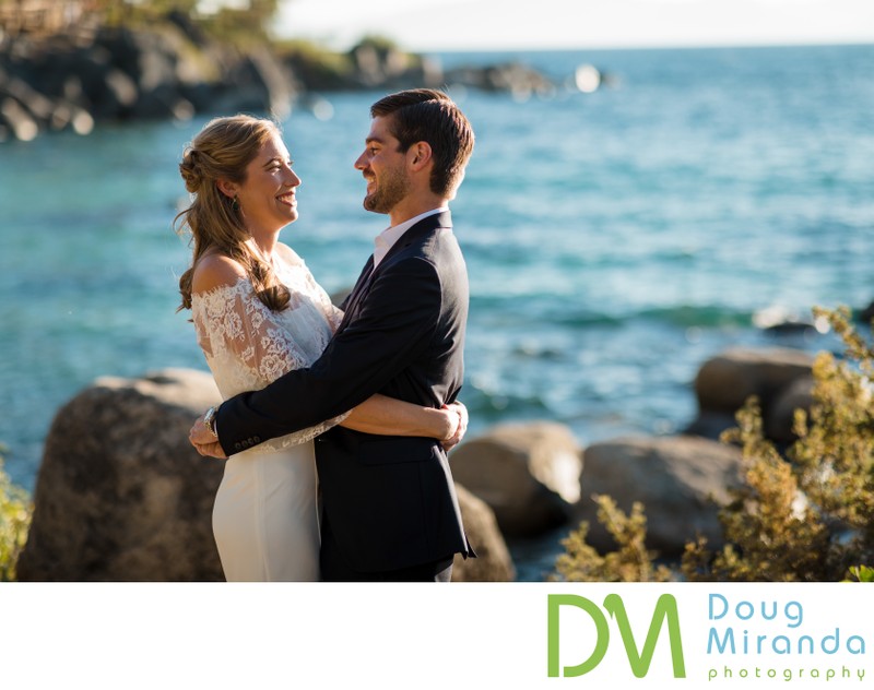 Sand Harbor Lake Tahoe Elopement Photography