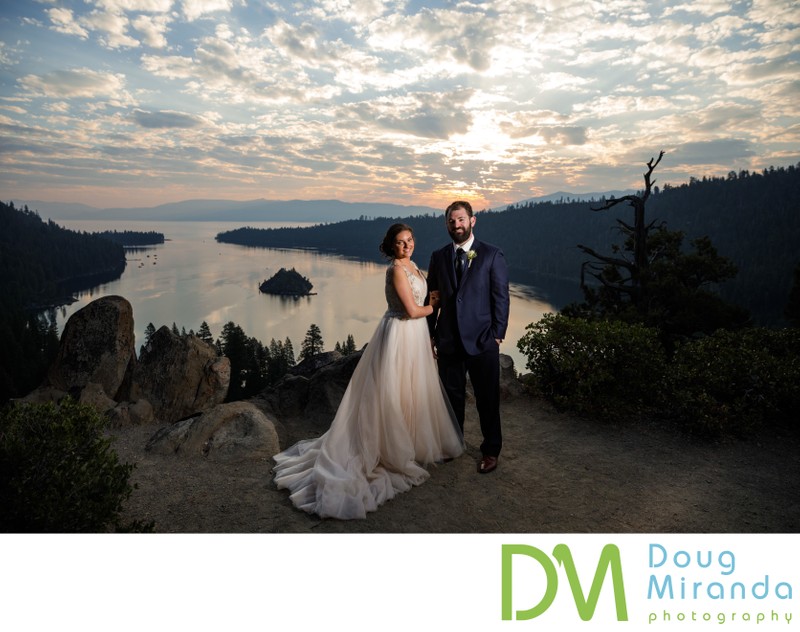 Emerald Bay Lake Tahoe Elopement Photos 