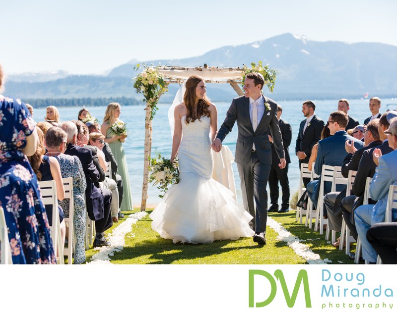 Edgewood Tahoe Wedding Ceremony Photographer