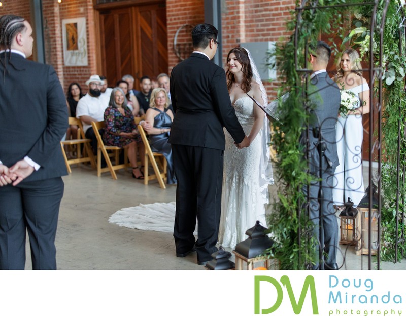Old Sugar Mill Wedding Ceremony Picture 