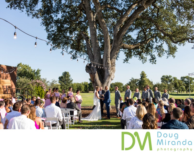 Haggin Oaks Wedding Ceremony Photos