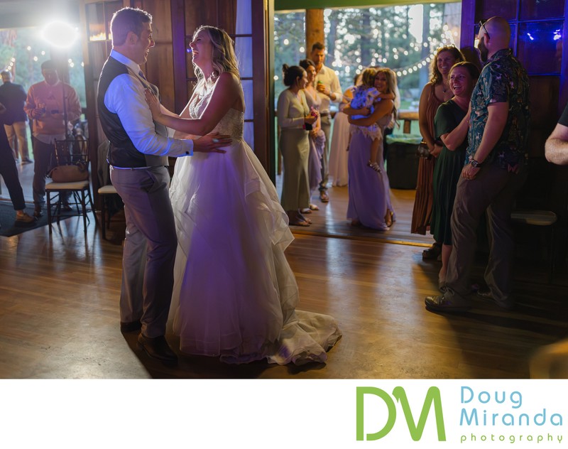 Valhalla Tahoe Wedding Dancing Photo