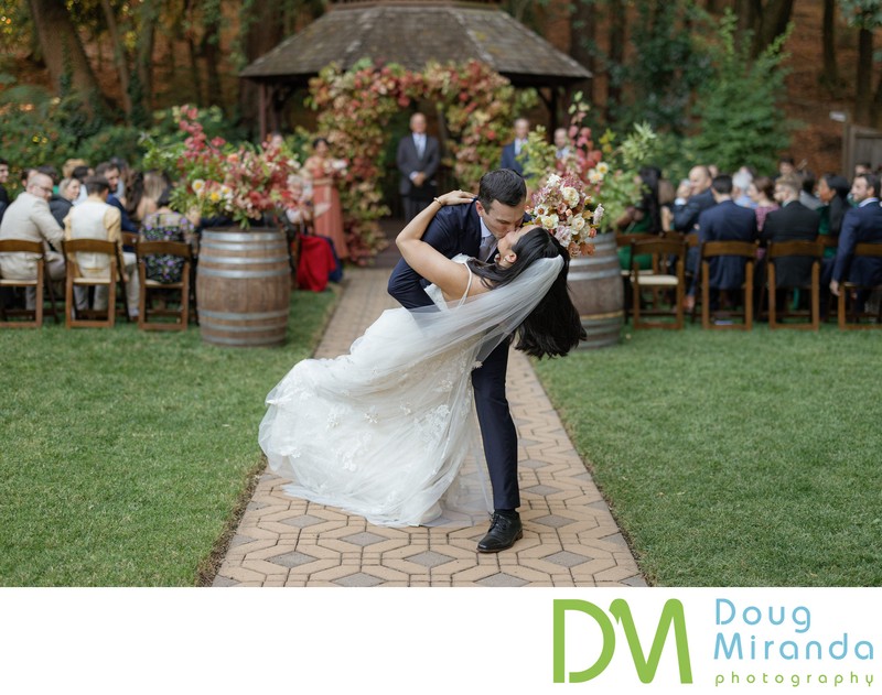 Villa Chanticleer Wedding Ceremony Photo 