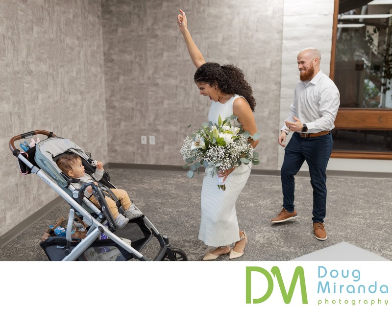 Sacramento County Clerk Office Wedding Ceremony Photos