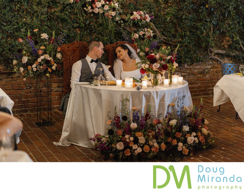 Firehouse Wedding Reception Candid Photo