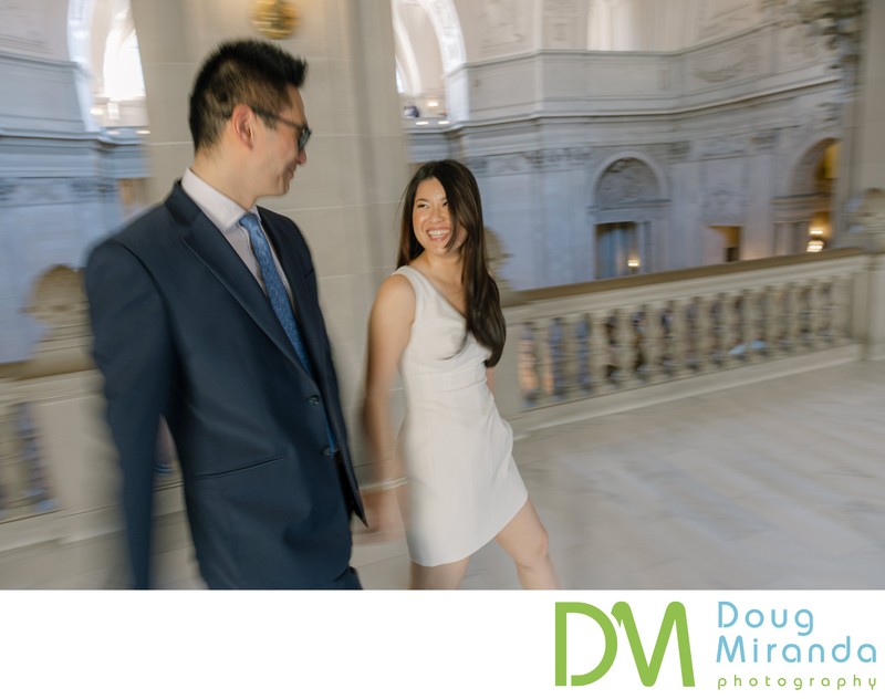 San Francisco City Hall Engagement Photos