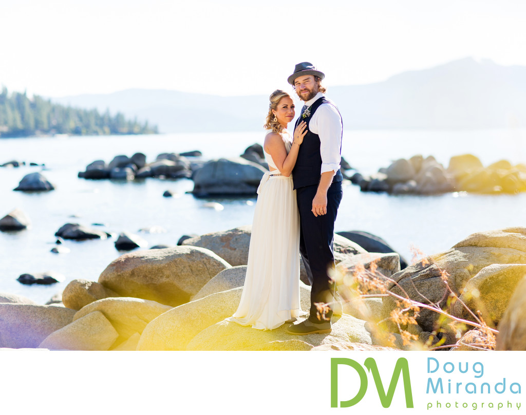 Lake Tahoe Beach Wedding Photographers