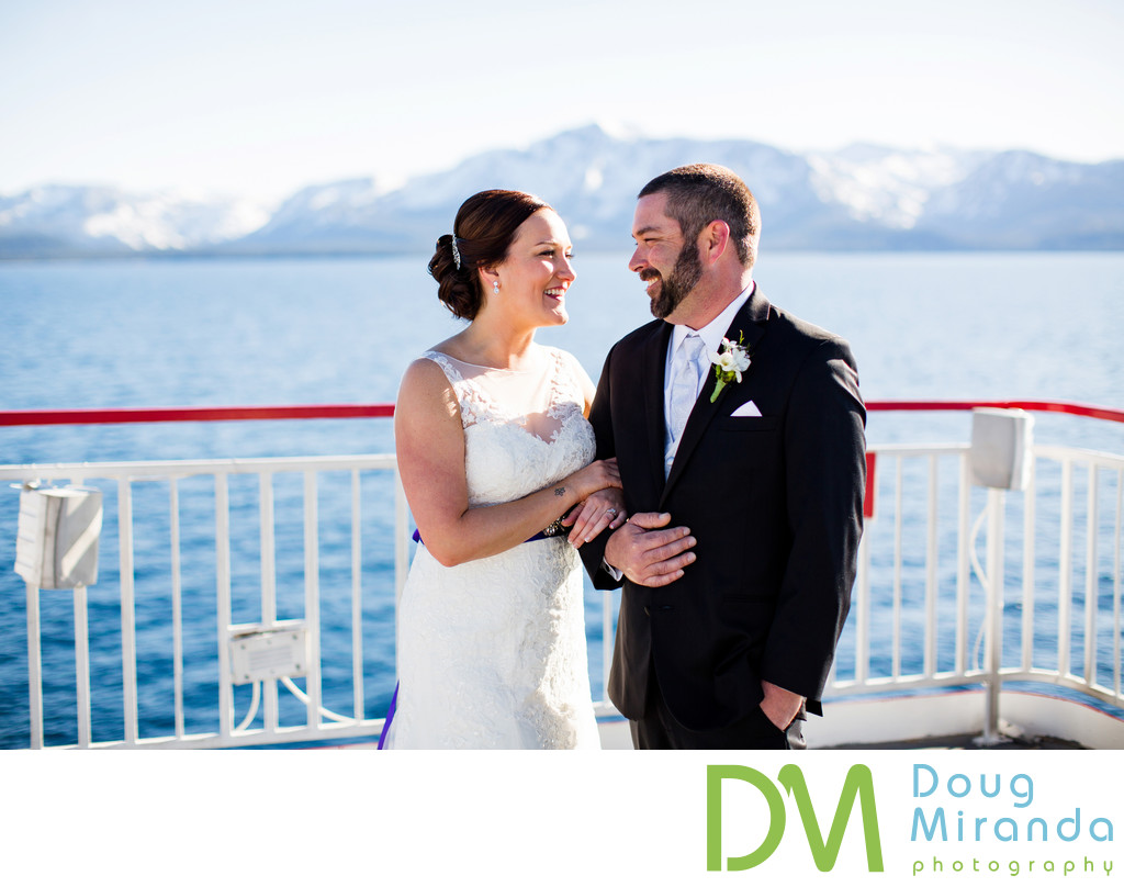 Lake Tahoe Boat Weddings