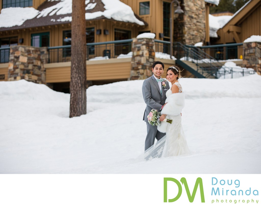 The Chateau at Incline Village Winter Wedding Photos