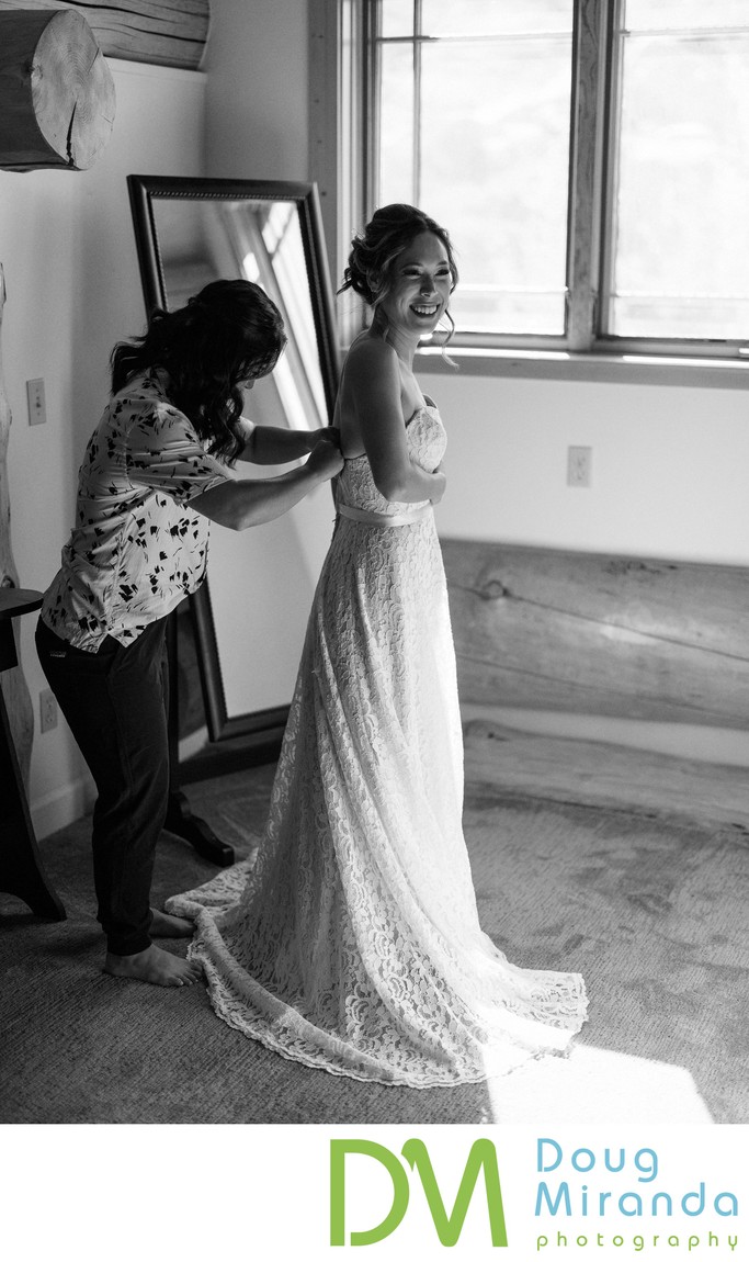 The HideOut Wedding Bride Getting Ready