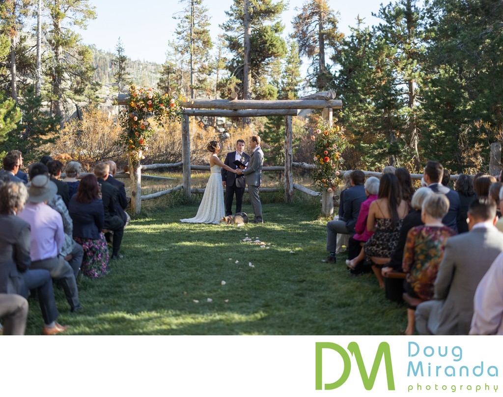 The HideOut Wedding Ceremony Photos