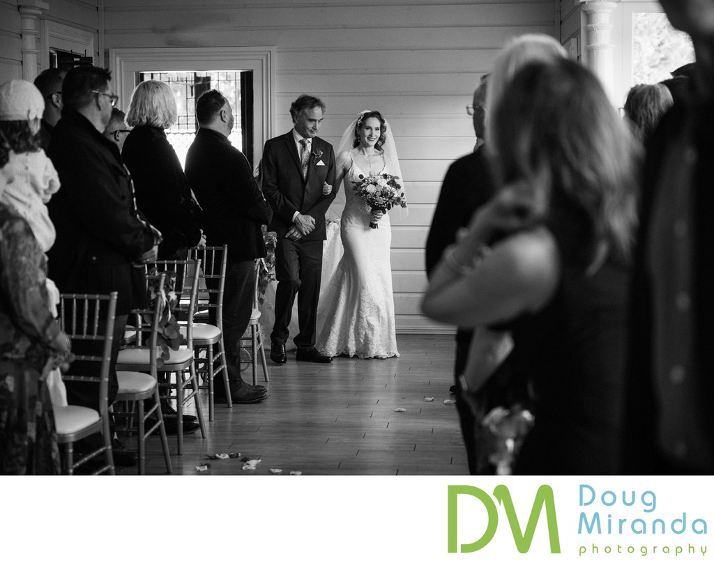 Sequoia Mansion Indoor Ceremony Processional 