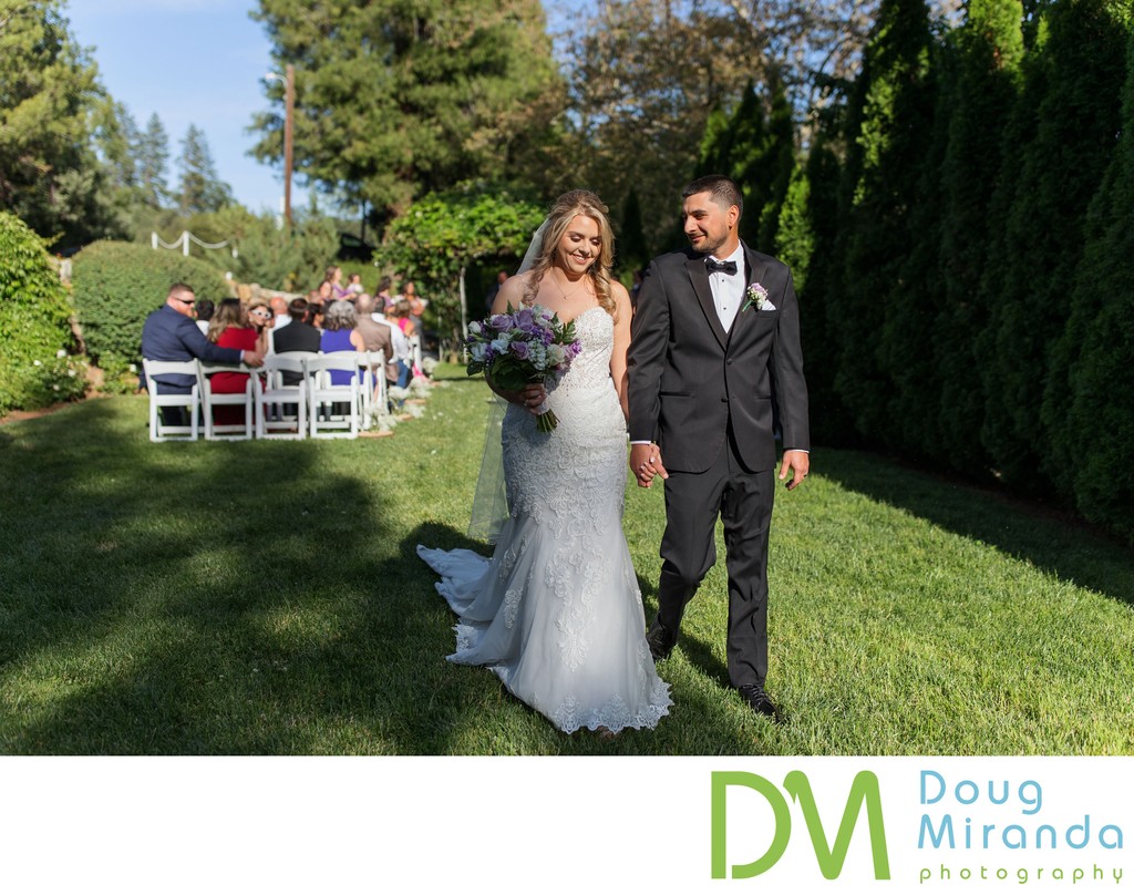 Sequoia Mansion Outdoor Wedding Ceremony Photo