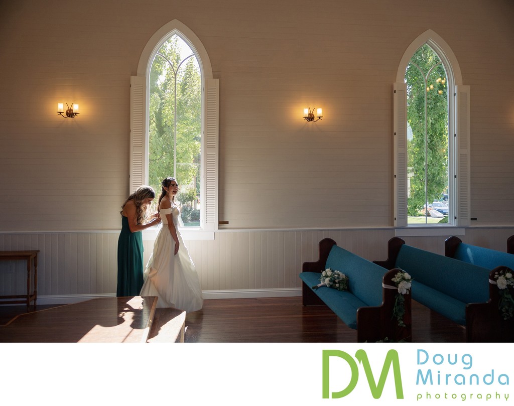 Old St. Mary’s Chapel Getting Ready Photo