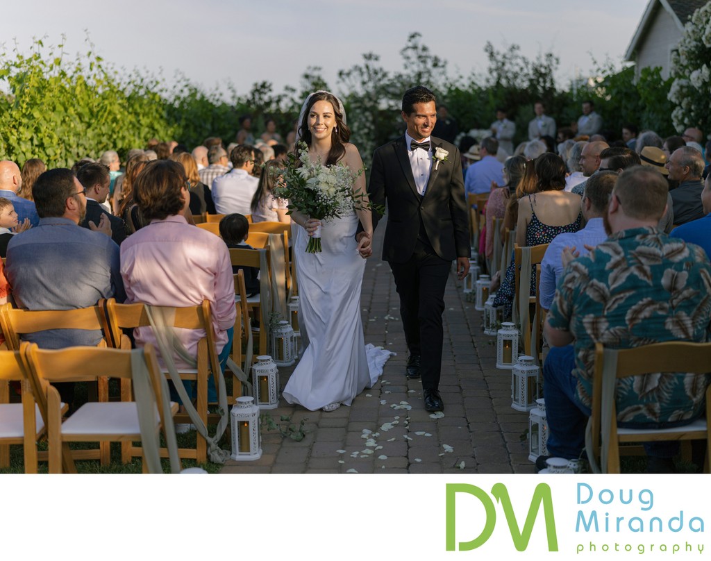 Scribner Bend Wedding Ceremony Picture 