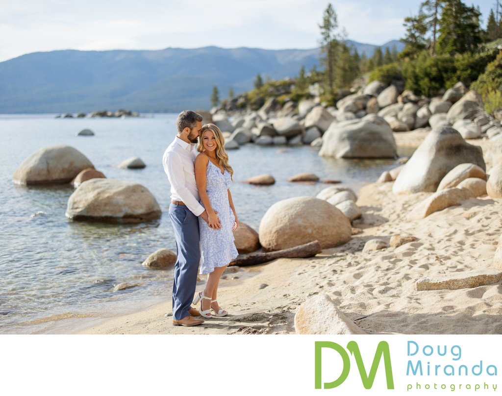 Sand Harbor Engagement Photography