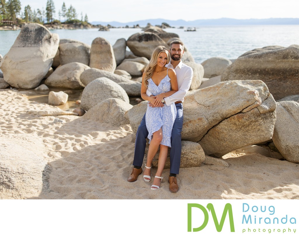 Sand Harbor Engagement Photos