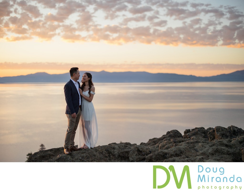 Lake Tahoe Engagement Photos