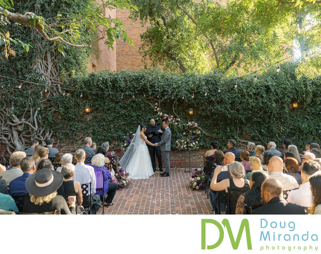 Firehouse Restaurant Wedding Ceremony 