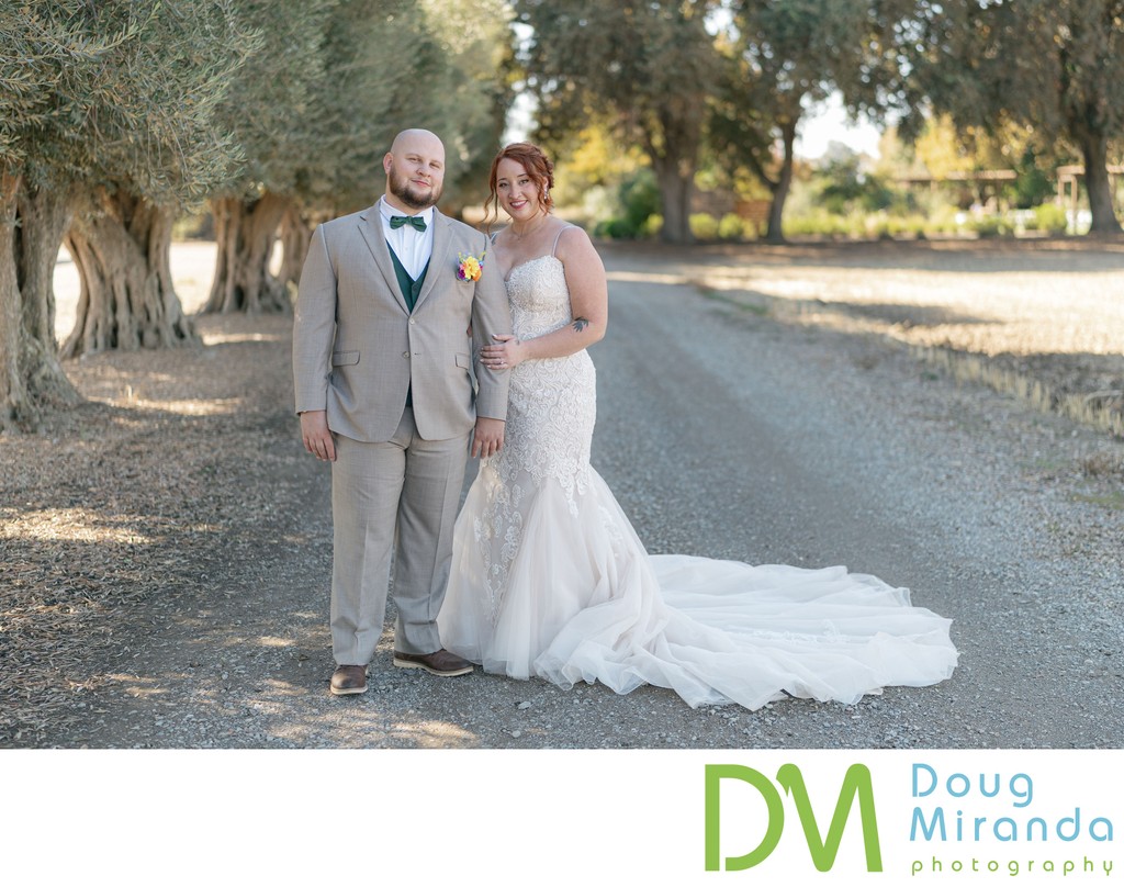 Hidden Grove Wedding Portrait