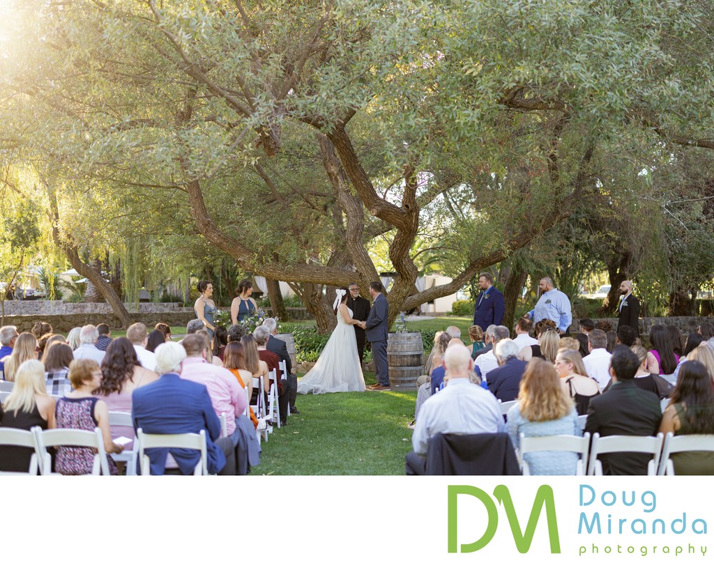 Cline Family Cellars Great Lawn Ceremony Photo 