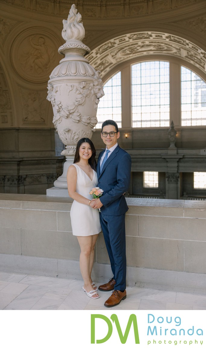 San Francisco City Hall Engagement Photographer
