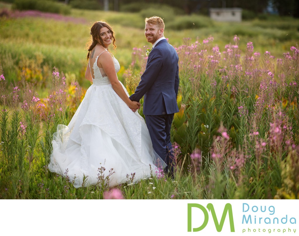 Sugar Bowl Resort Wedding Sunset Photos 