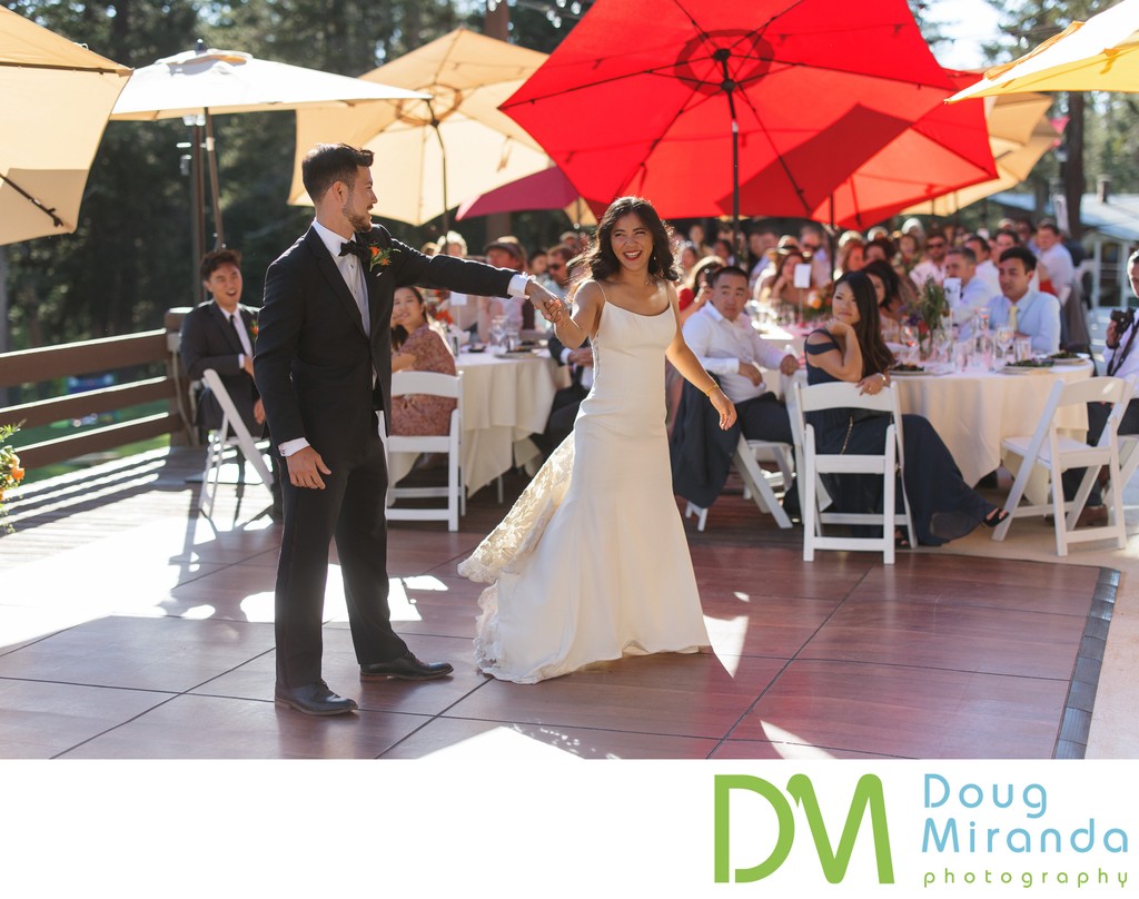 Sugar Bowl Resort Wedding First Dance