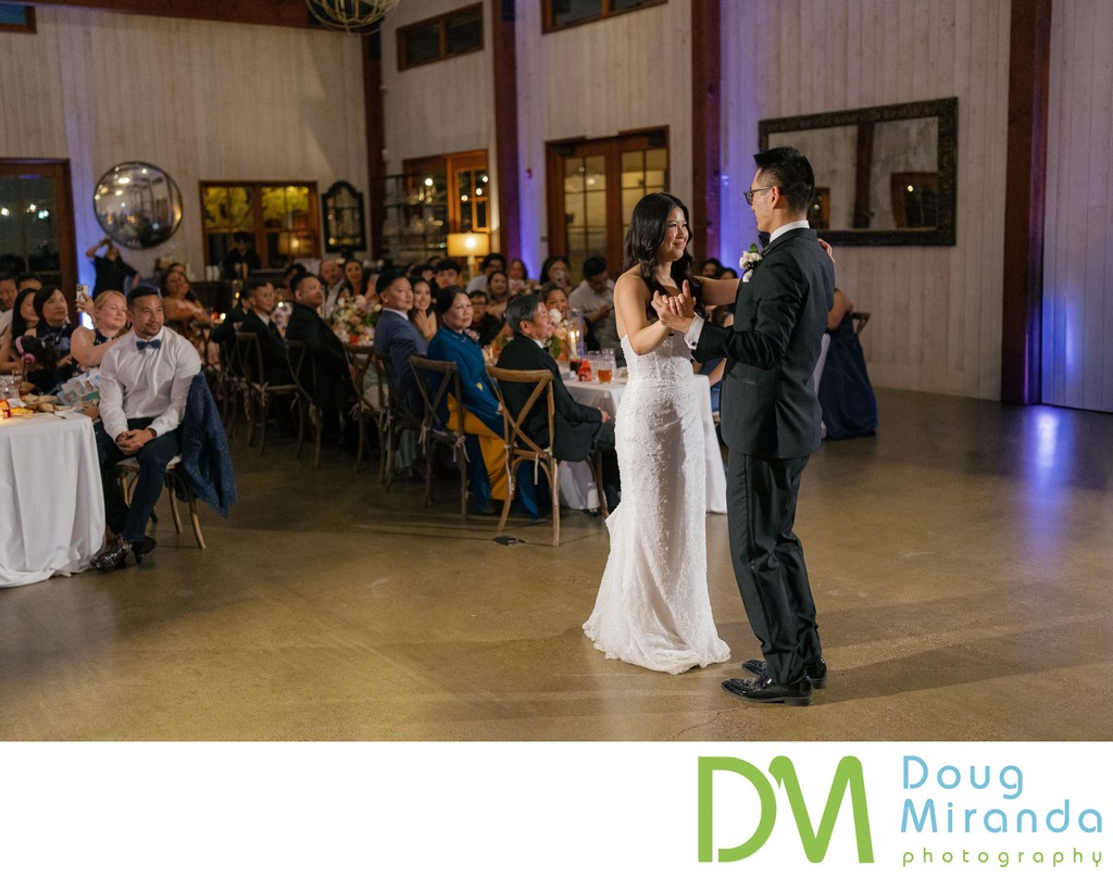 Park Winters First Dance Photo
