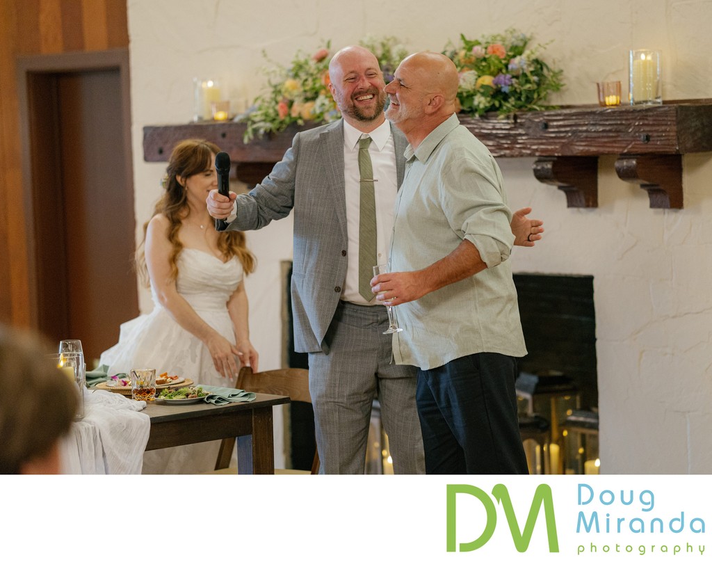 Villa Chanticleer Candid Speech Photo