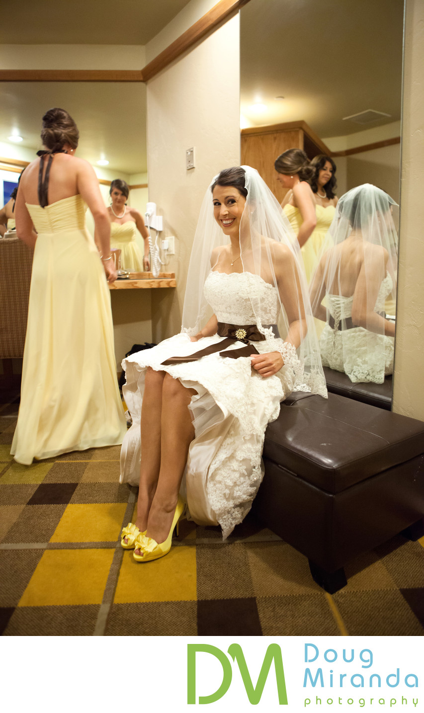 Bride Getting Ready Pictures at Edgewood Tahoe Wedding