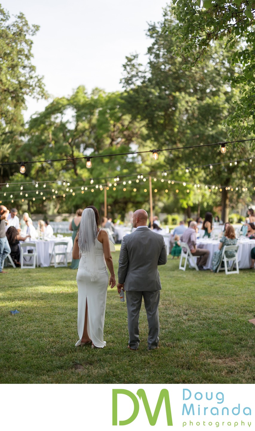 The Maples Woodland Wedding Reception