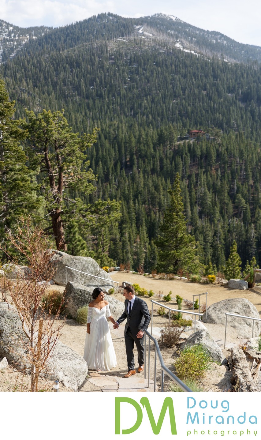 Tahoe Blue Estate Wedding Photograph