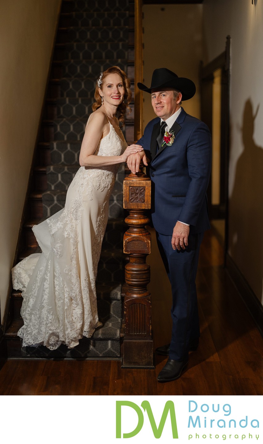 Sequoia Mansion Indoor Wedding Portraits