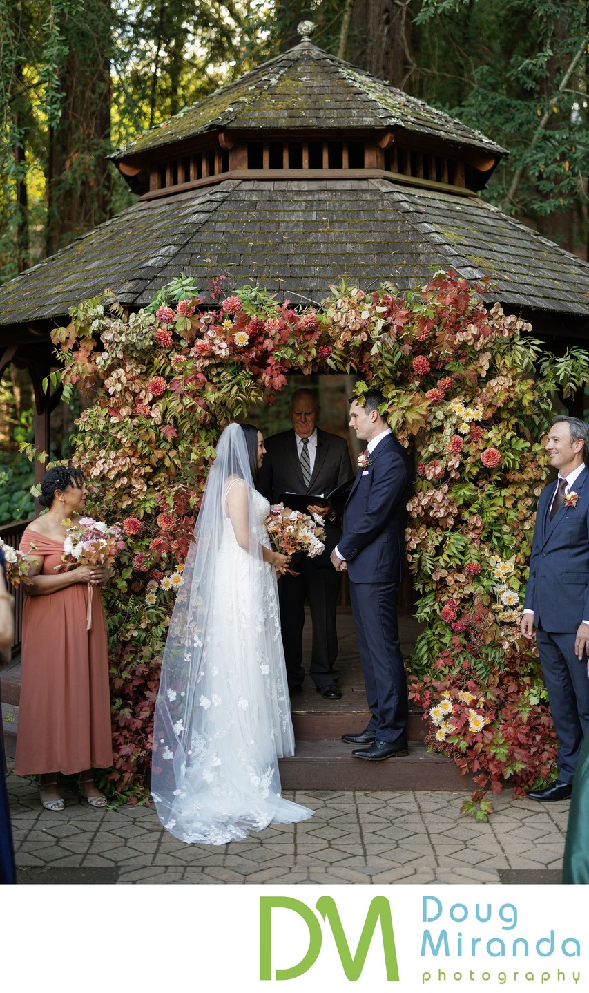 Villa Chanticleer Wedding Ceremony Photographers